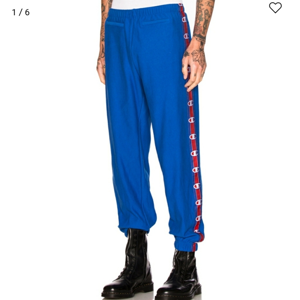Champion Blue Sweatpants men size s